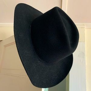 Black Stetson Cowboy Hat